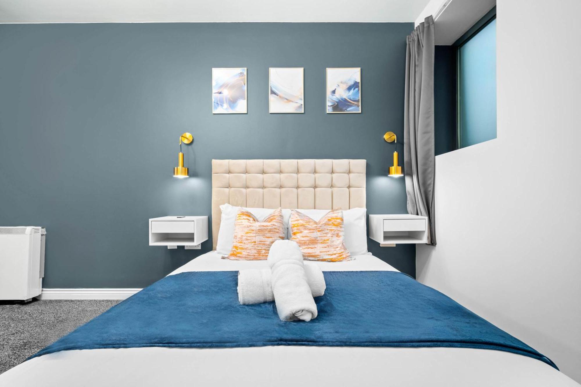 Luxury Two Bedroom Apartment - City Ceentre - Balcony - Jq - Netflix & Wifi - 11B برمنغهام المظهر الخارجي الصورة