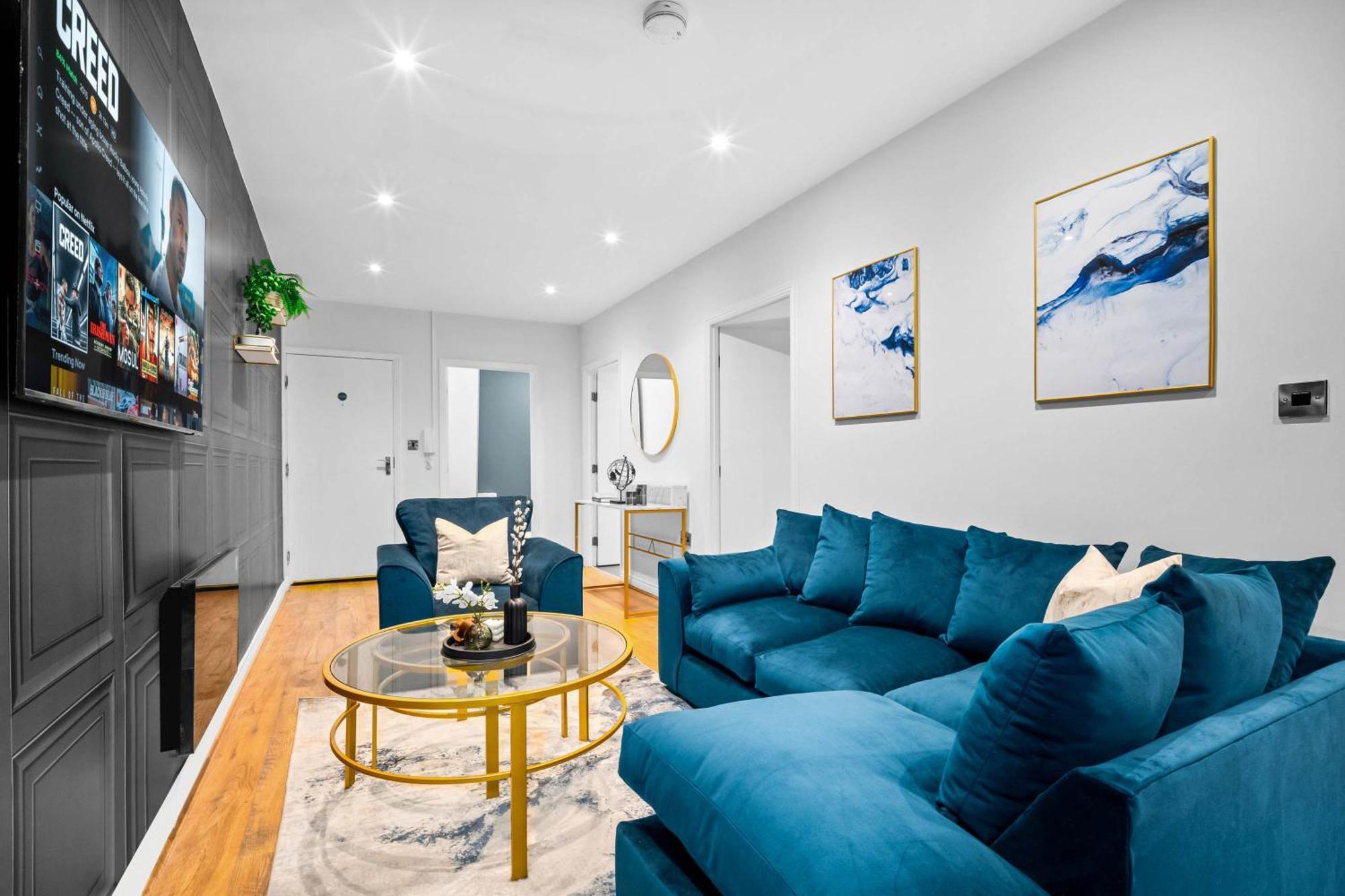 Luxury Two Bedroom Apartment - City Ceentre - Balcony - Jq - Netflix & Wifi - 11B برمنغهام المظهر الخارجي الصورة